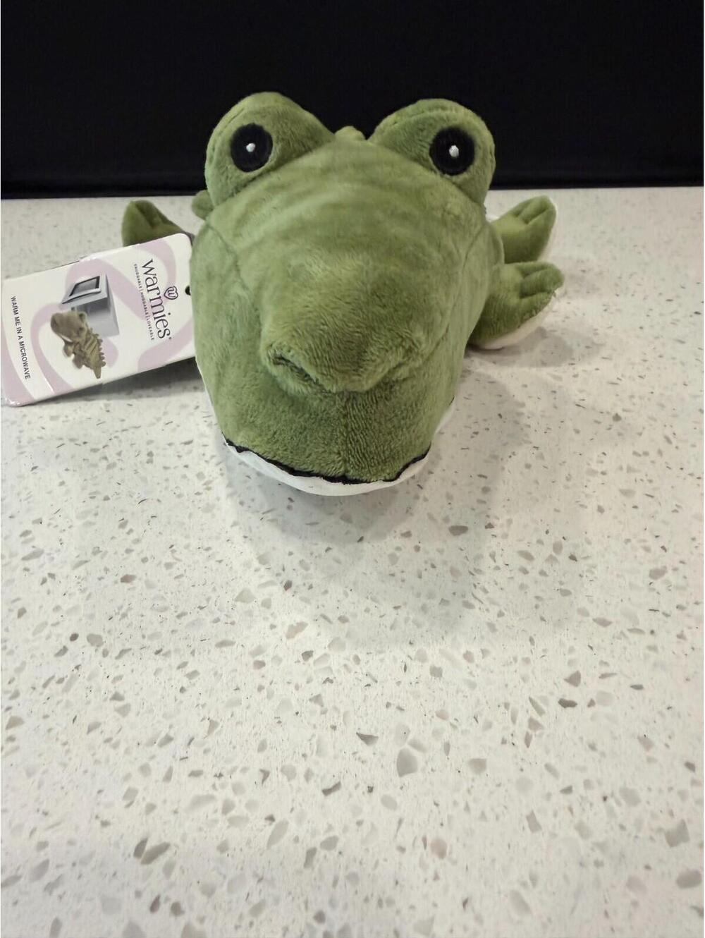 Warmies Microwavable Lavender Scented Alligator Juniors Plush